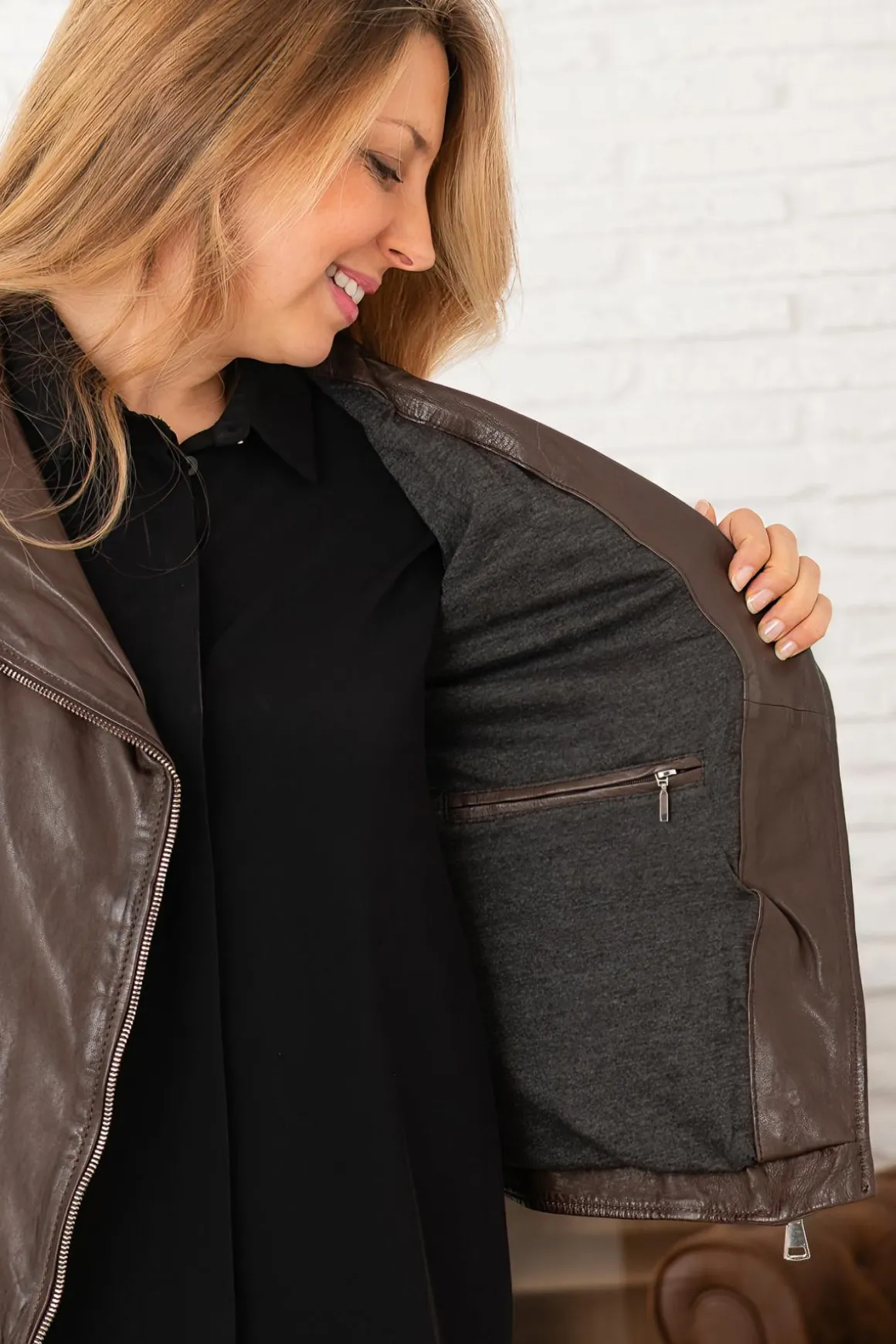 Blouson Femme Oakwood Camera Choco 505