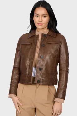 Blouson Femme Oakwood Cecile Cacao 654