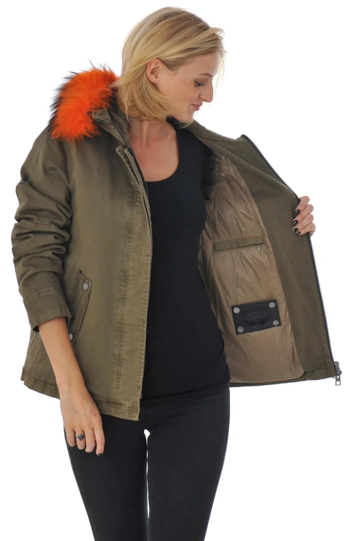 Blouson Femme Oakwood Chiara Tonic Kaki 526
