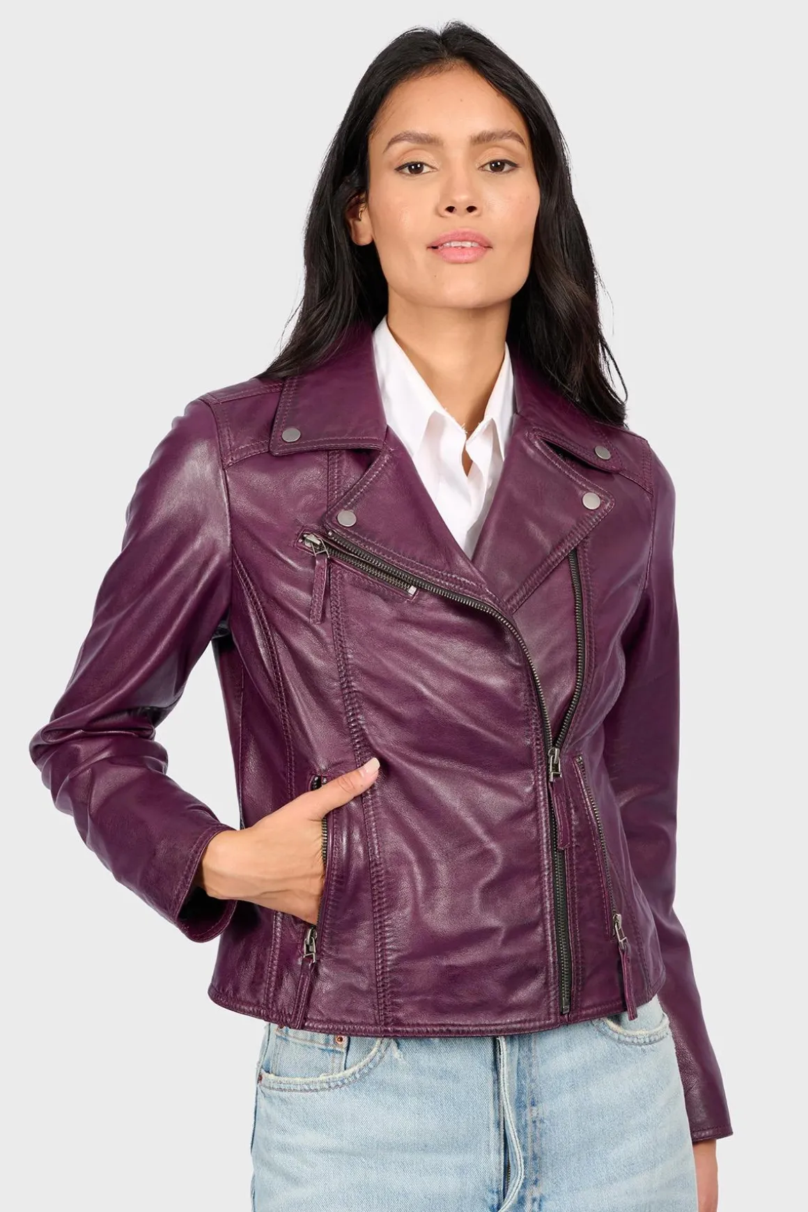 Blouson Femme Oakwood Clips Violet 543