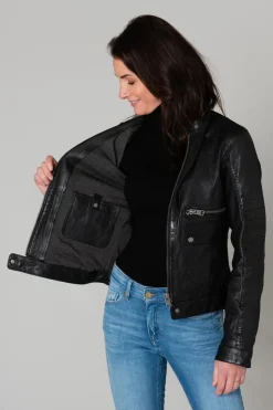Blouson Femme Oakwood Electra Noir 501
