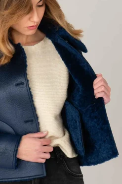 Blouson Femme Oakwood Expo Bleu Fonce 533