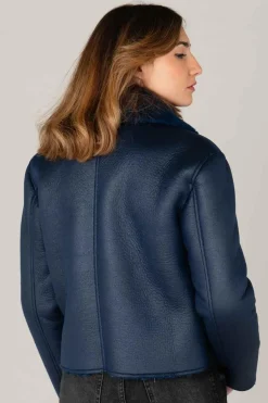 Blouson Femme Oakwood Expo Bleu Fonce 533