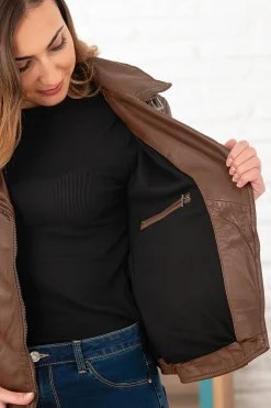 Blouson Femme Oakwood Flash Tabacco 511