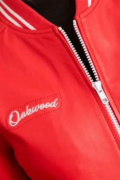 Blouson Femme Oakwood Flirt Rouge Fonce 539