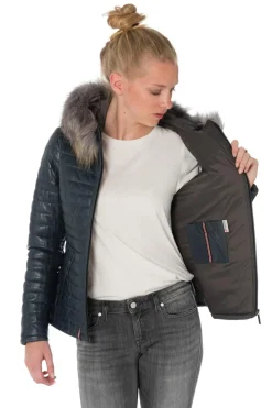 Blouson Femme Oakwood Happy Bleu 531 Zz