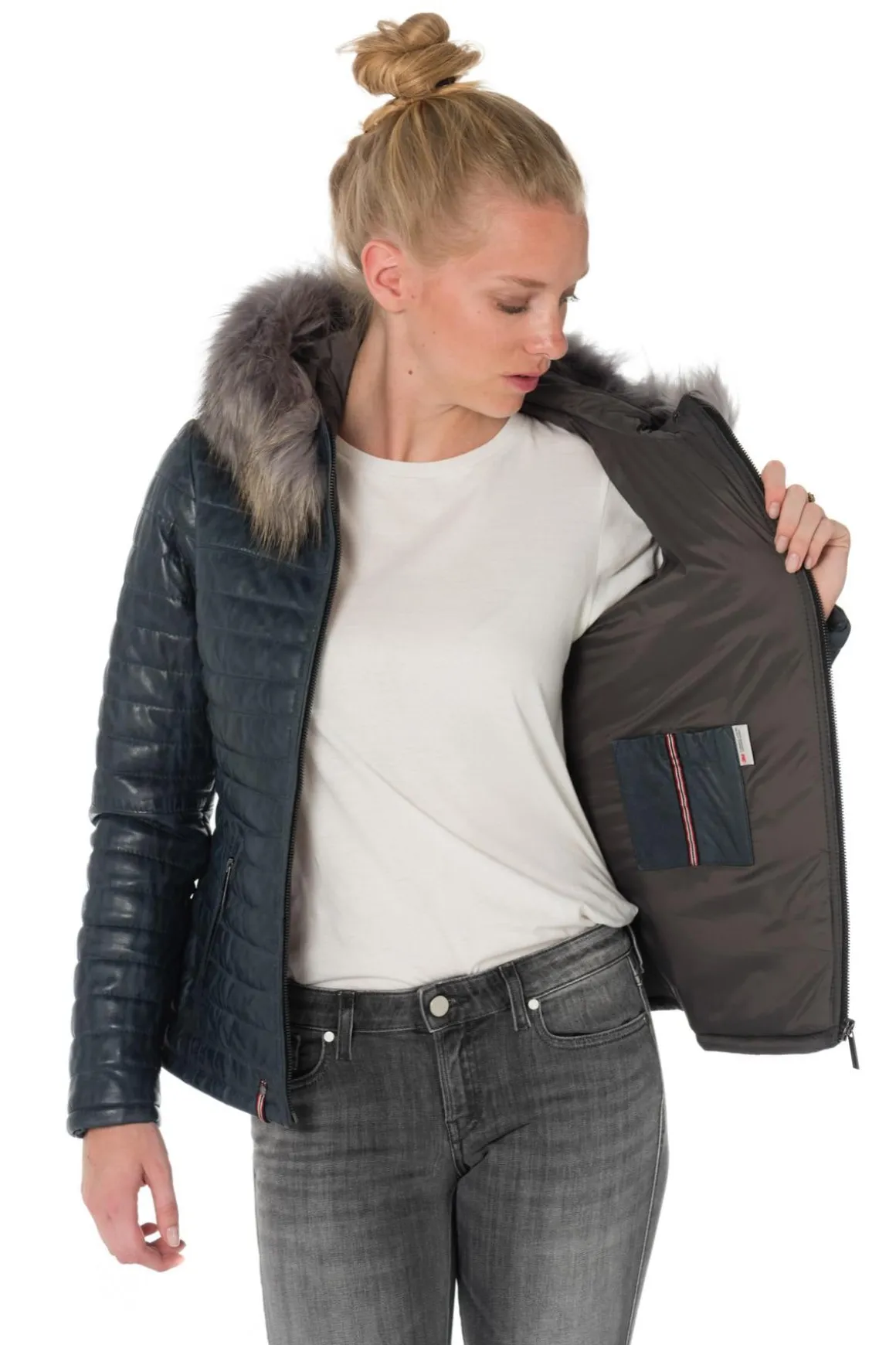 Blouson Femme Oakwood Happy Bleu 531 Zz