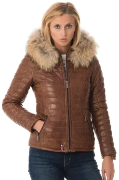 Blouson Femme Oakwood Happy Cognac 507