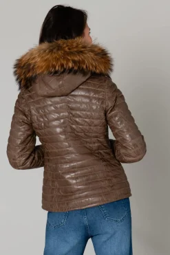 Blouson Femme Oakwood Happy Marron Clair 503 Zz