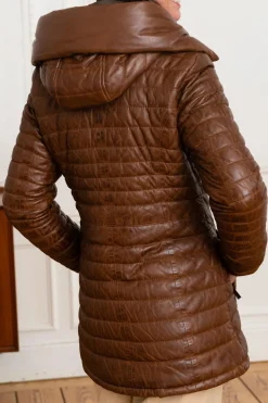 Blouson Femme Oakwood Hopper Cognac 507