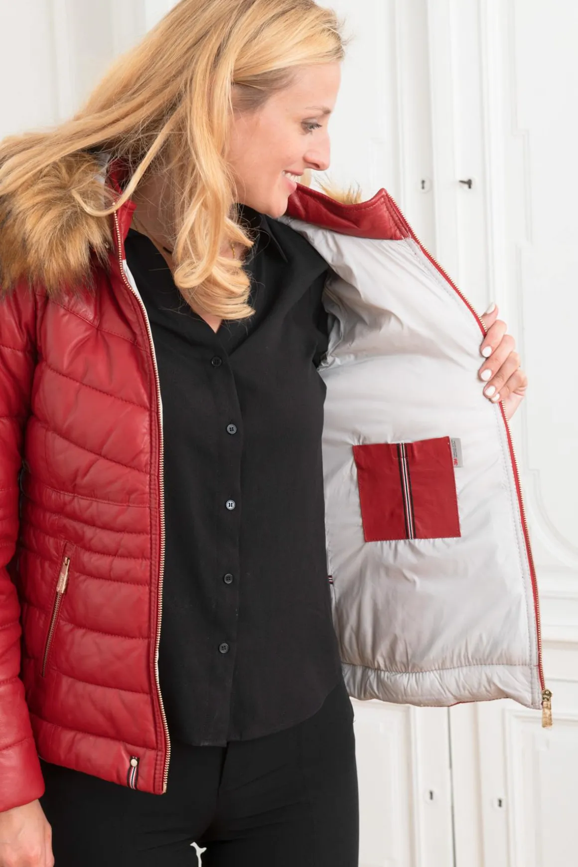 Blouson Femme Oakwood Jam Feu 509