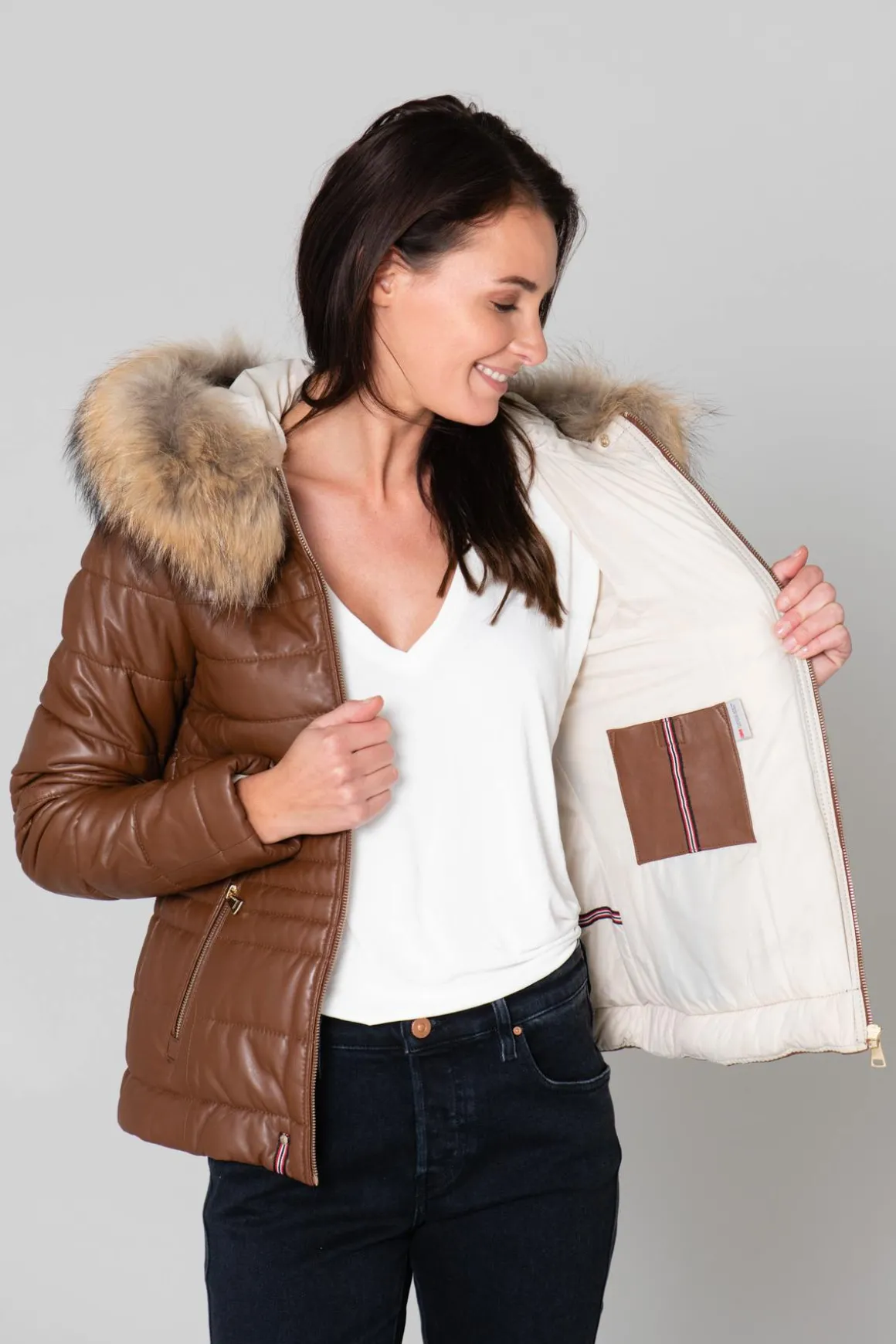Blouson Femme Oakwood Jelly Tan 515 Zz