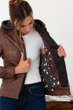 Blouson Femme Oakwood Kendra 1 Cognac 507