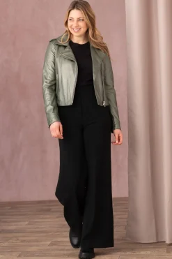 Blouson Femme Oakwood Kitty Metal Vert Fonce 523