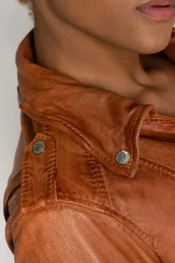 Blouson Femme Oakwood Kyoto Cognac 507