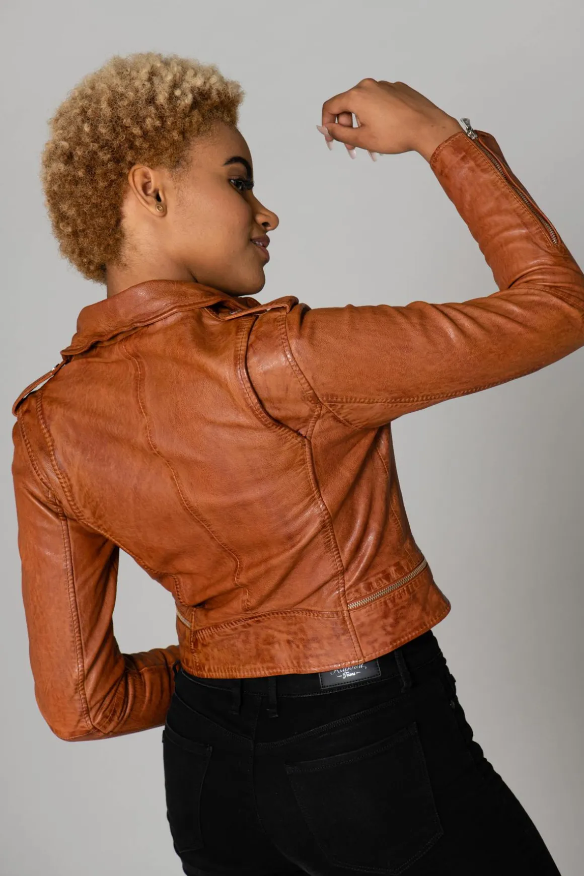 Blouson Femme Oakwood Kyoto Cognac 507