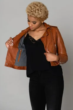 Blouson Femme Oakwood Kyoto Cognac 507