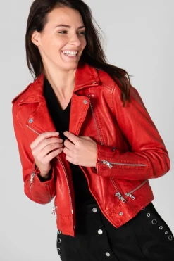 Blouson Femme Oakwood Kyoto Rouge 538