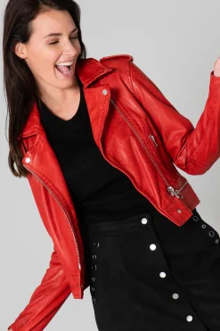 Blouson Femme Oakwood Kyoto Rouge 538