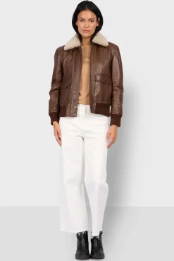 Blouson Femme Oakwood Laury Cacao 654