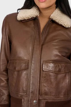 Blouson Femme Oakwood Laury Cacao 654