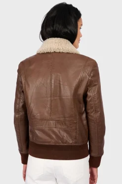 Blouson Femme Oakwood Laury Cacao 654