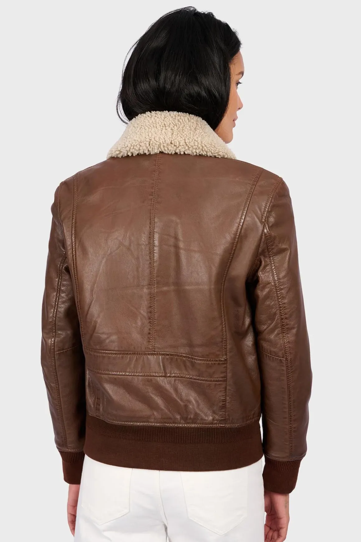 Blouson Femme Oakwood Laury Cacao 654