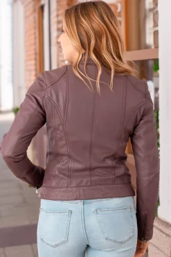 Blouson Femme Oakwood Lina Choco 505