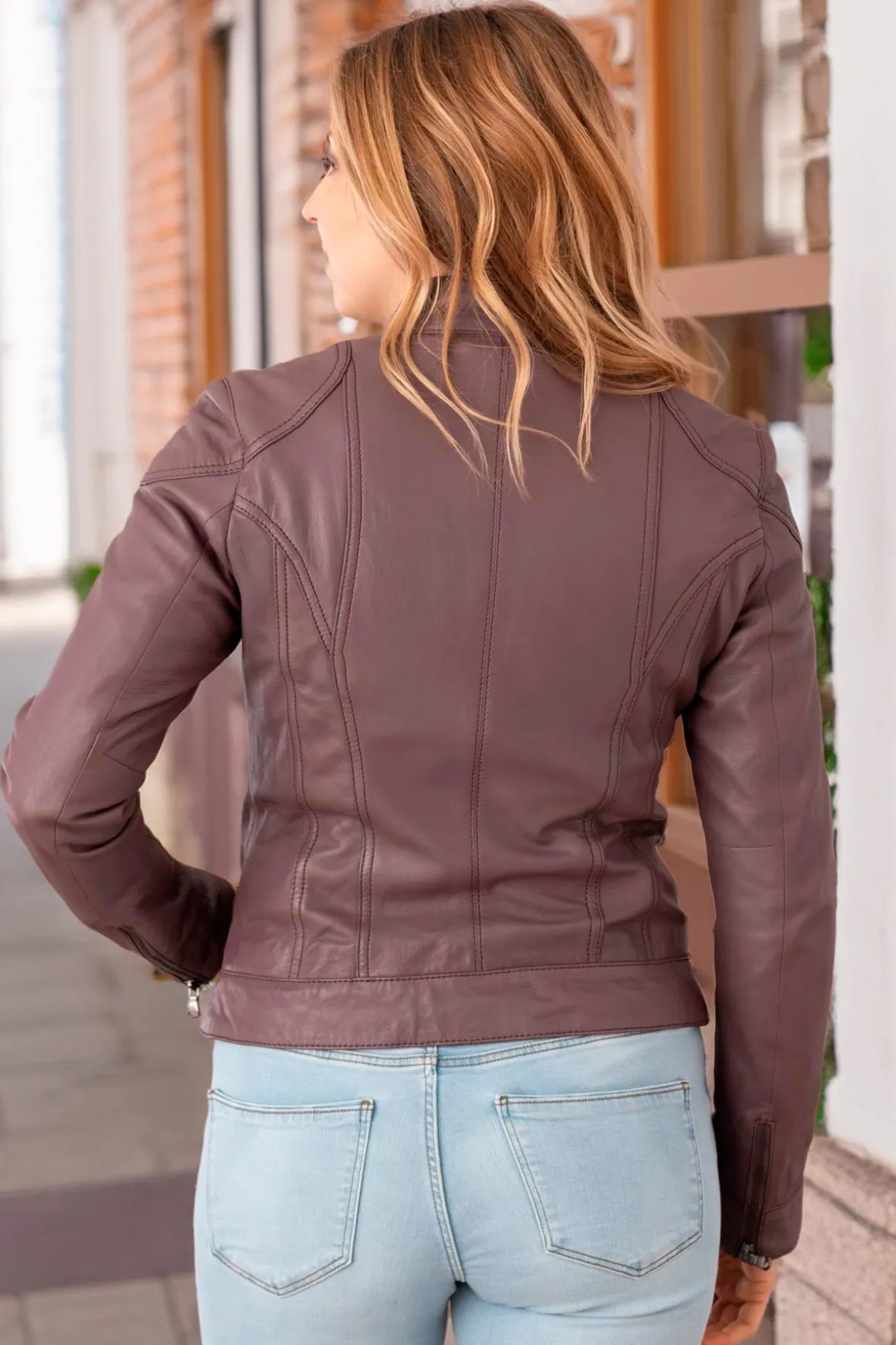 Blouson Femme Oakwood Lina Choco 505