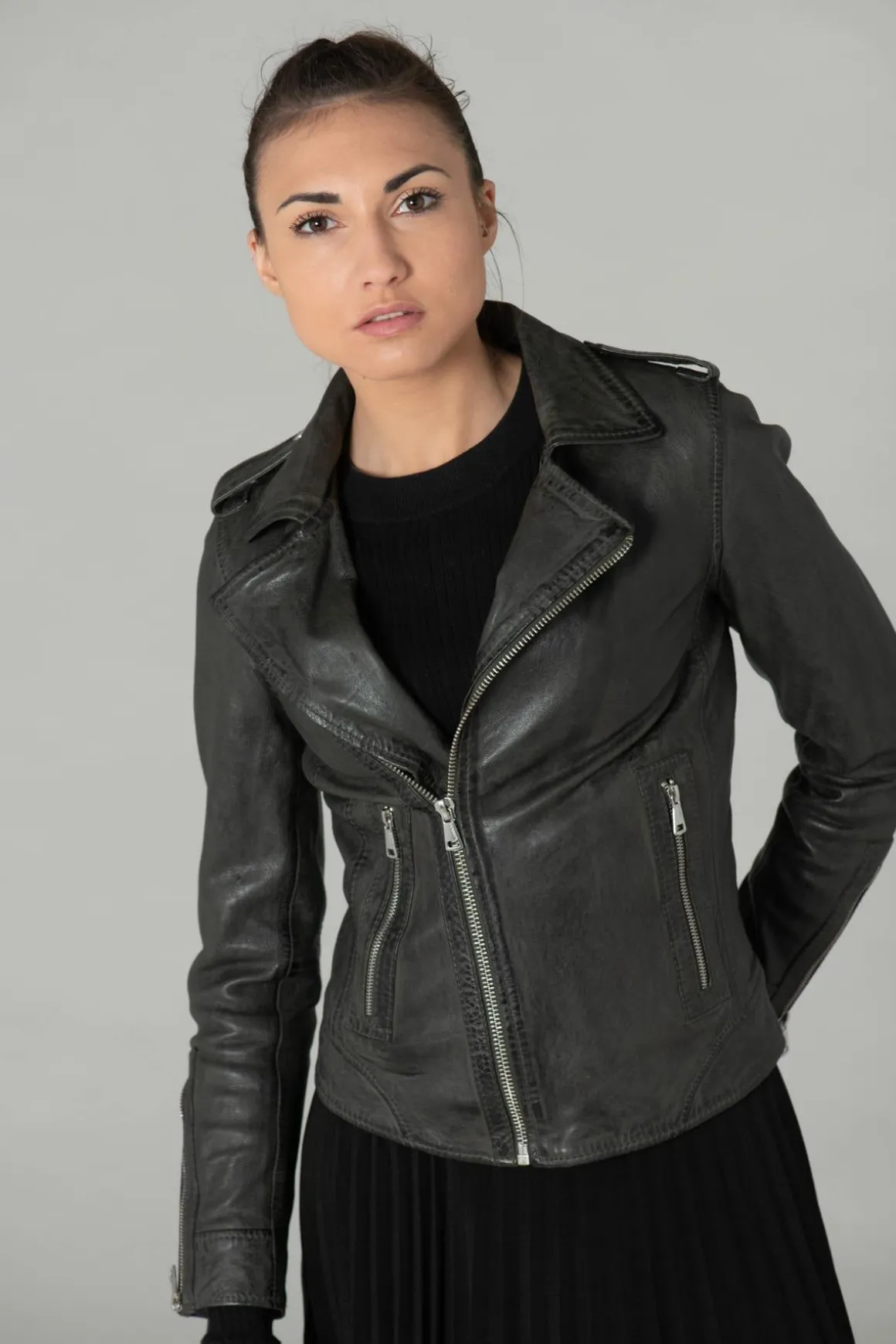 Blouson Femme Oakwood Manga Kaki Fonce 626