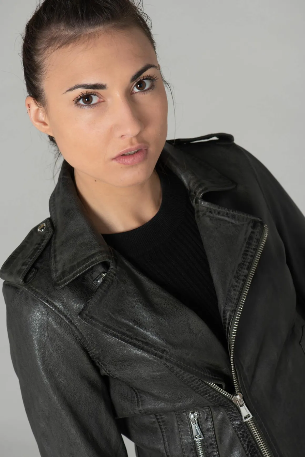 Blouson Femme Oakwood Manga Kaki Fonce 626