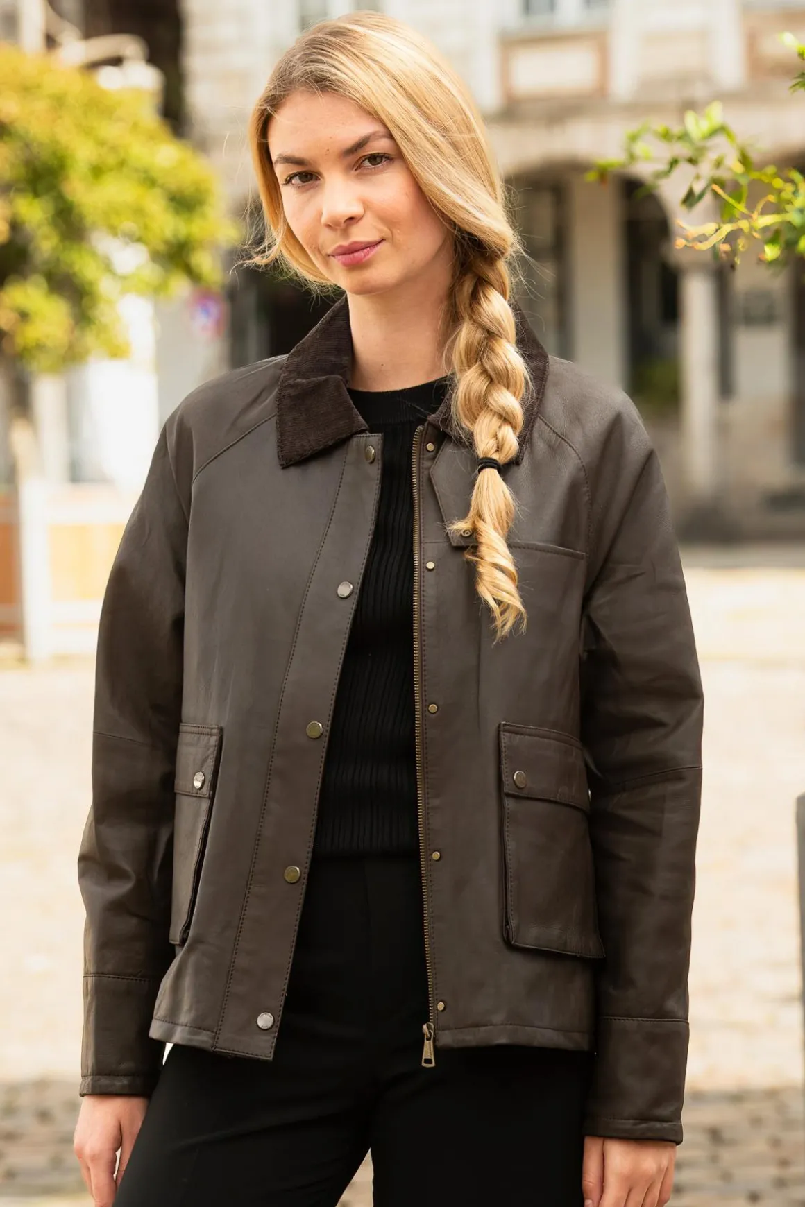 Blouson Femme Oakwood Missouri Marron 502