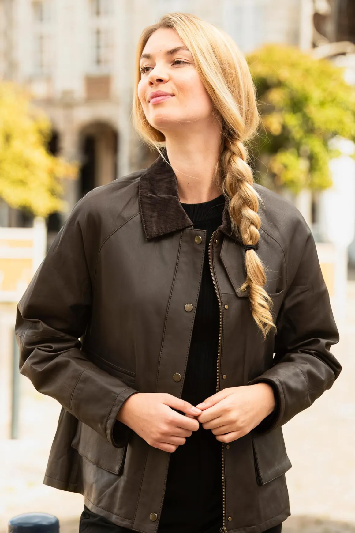 Blouson Femme Oakwood Missouri Marron 502