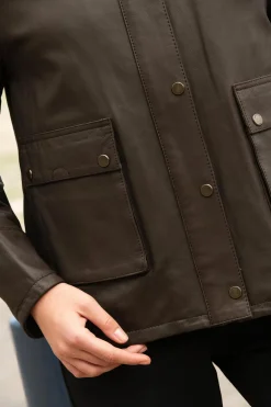 Blouson Femme Oakwood Missouri Marron 502