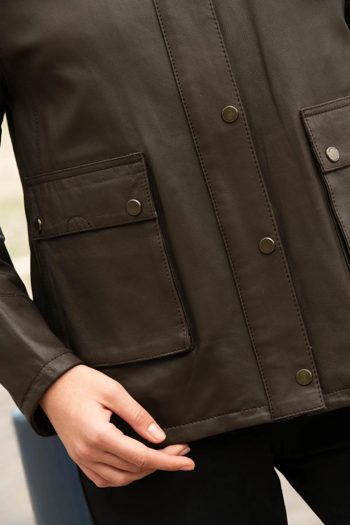 Blouson Femme Oakwood Missouri Marron 502
