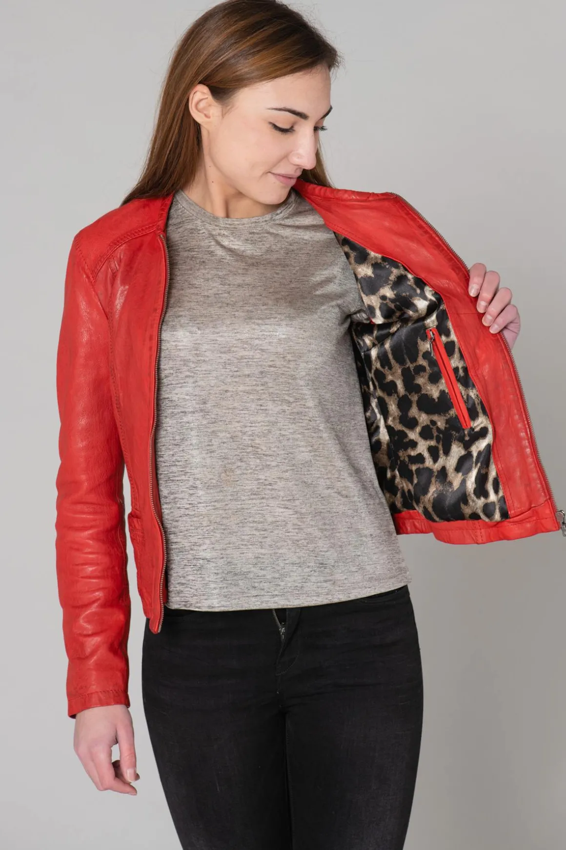 Blouson Femme Oakwood Penny Rouge 538