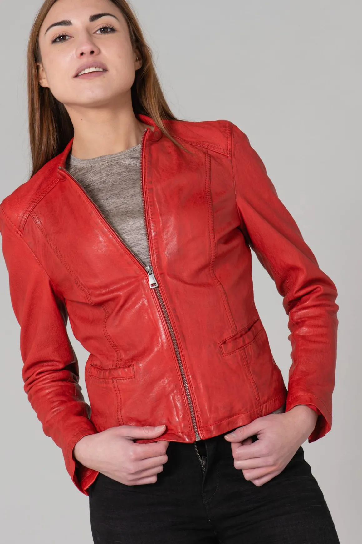 Blouson Femme Oakwood Penny Rouge 538