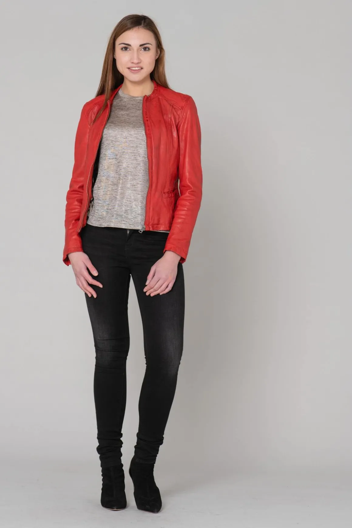 Blouson Femme Oakwood Penny Rouge 538