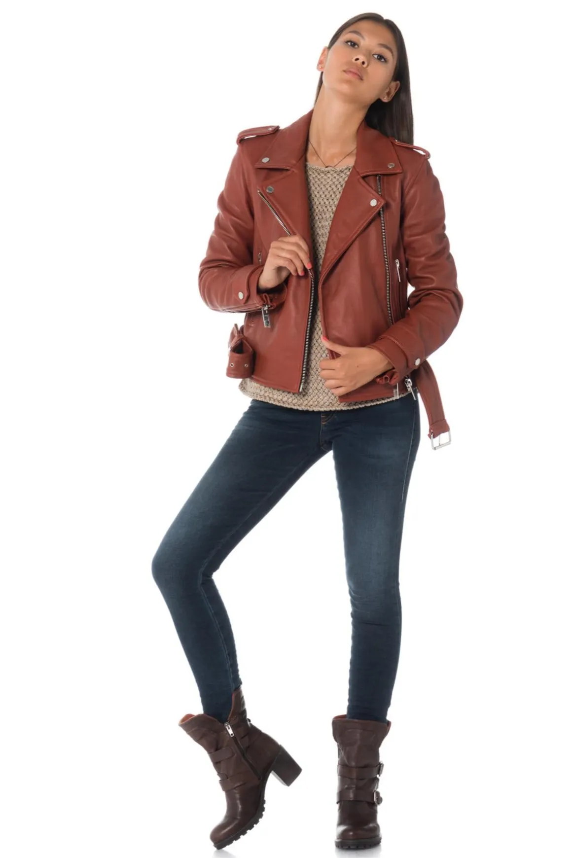 Blouson Femme Oakwood Show Rust 552