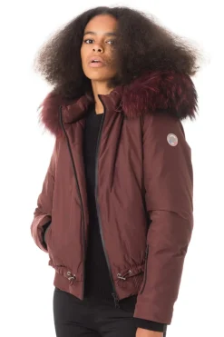 Blouson Femme Oakwood Snow Bordeaux 540