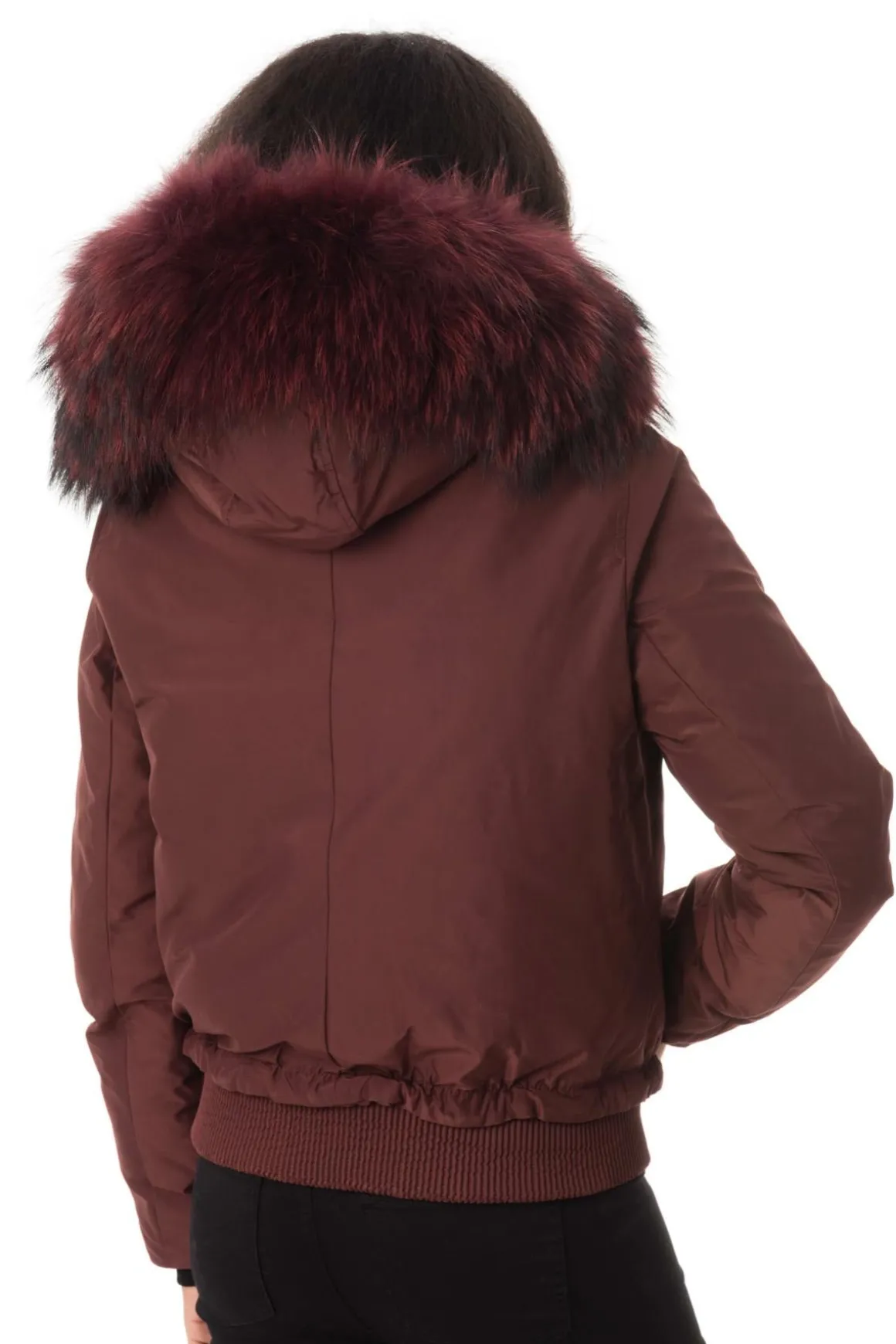 Blouson Femme Oakwood Snow Bordeaux 540