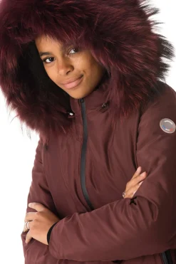 Blouson Femme Oakwood Snow Bordeaux 540