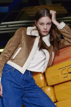 Blouson Femme Oakwood Tower Tan 515