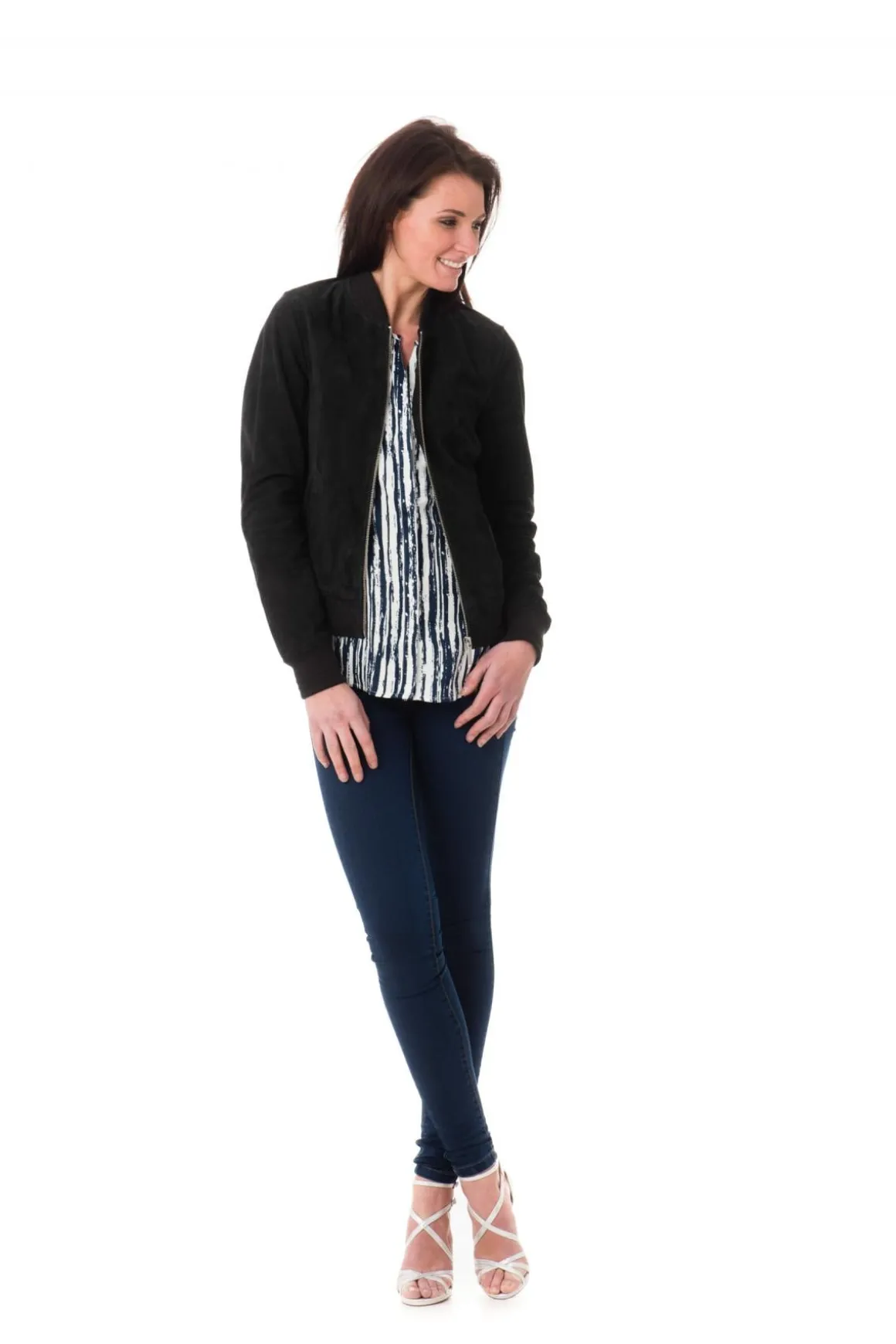 Blouson Femme Oakwood Wings Bleu Marine 534 Zz
