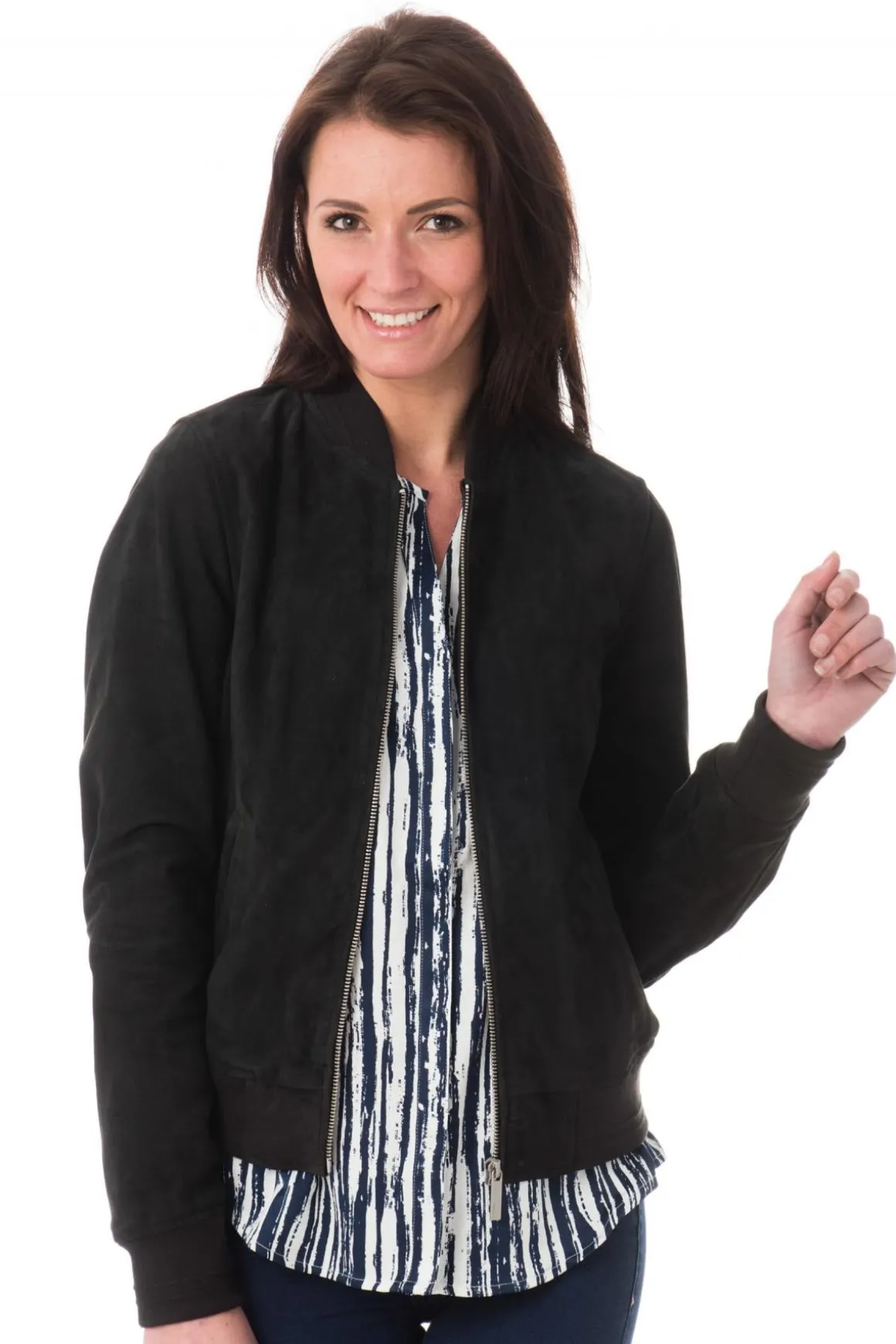 Blouson Femme Oakwood Wings Bleu Marine 534 Zz
