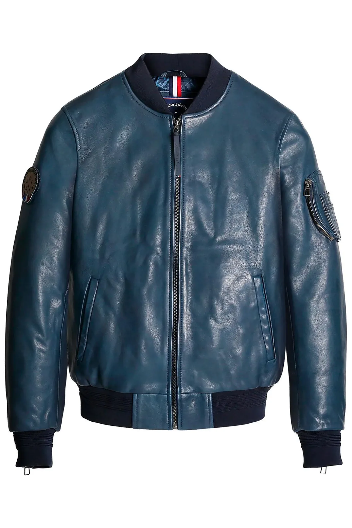Blouson Femme Patrouille De France Baker Alpha Bleu Ocean