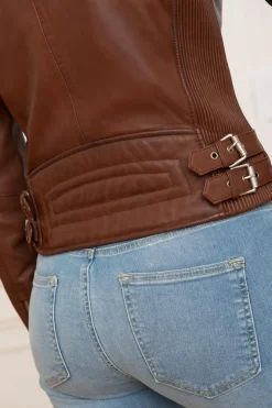 Blouson Femme Redskins Bridget Holster Cognac