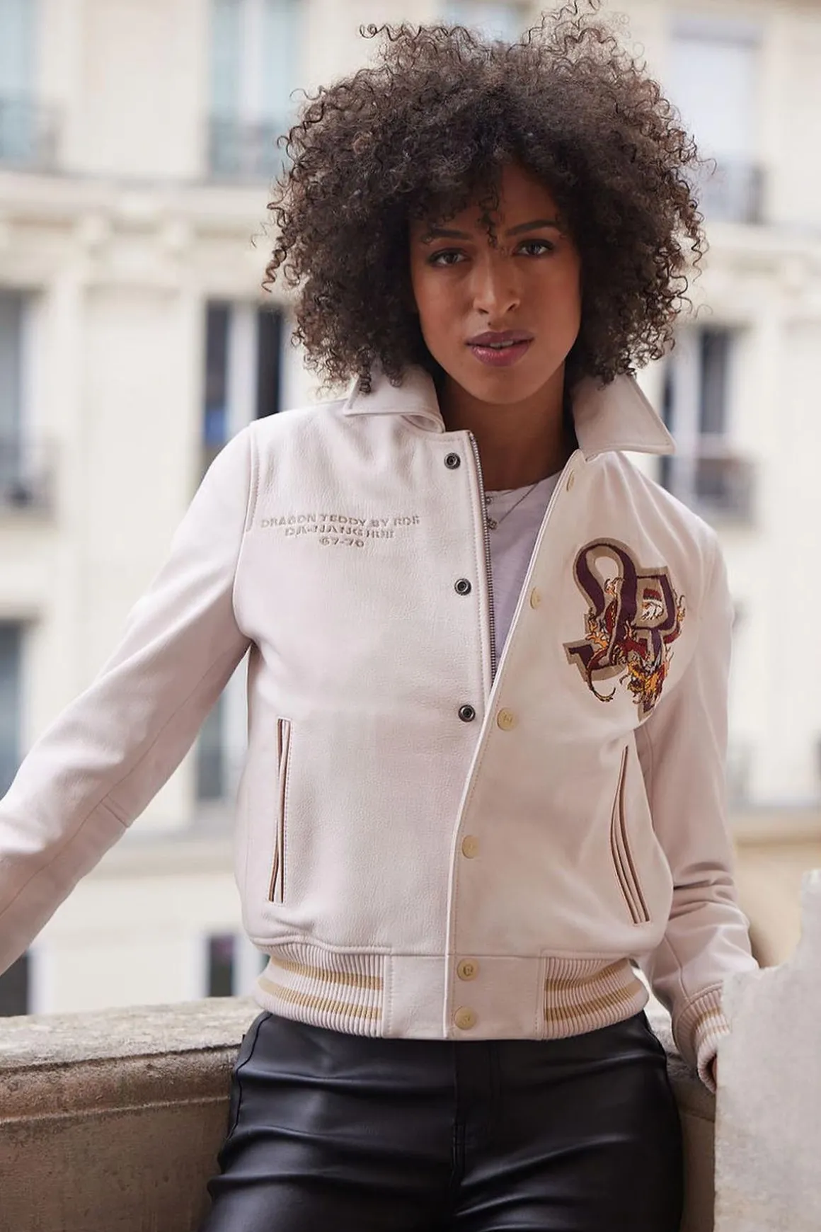 Blouson Femme Redskins Dragone Blaster Light Pink