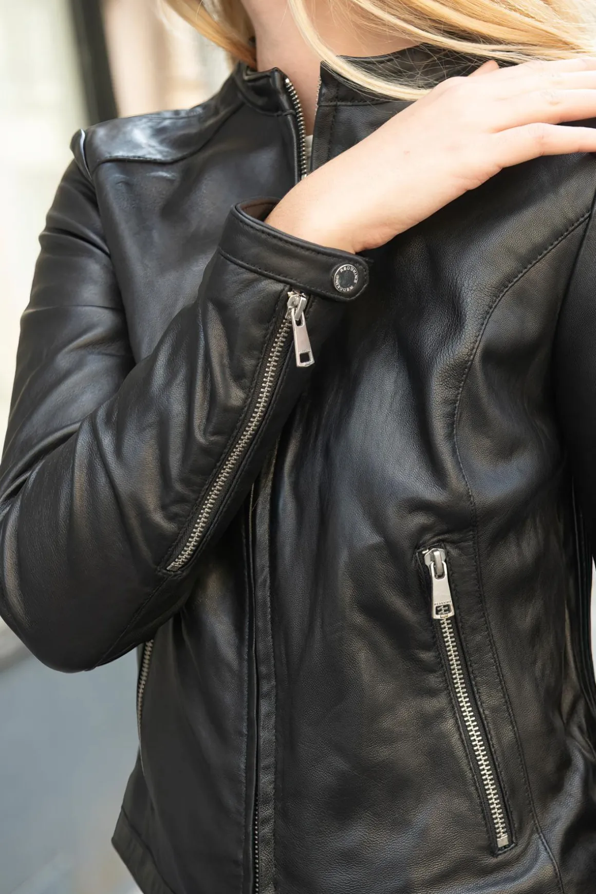 Blouson Femme Redskins Goldy Tokyo Black