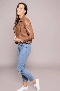 Blouson Femme Redskins Jutta Tripway Cognac